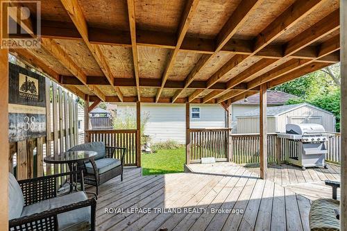 35 Caprice Crescent, London, ON - Outdoor With Deck Patio Veranda With Exterior