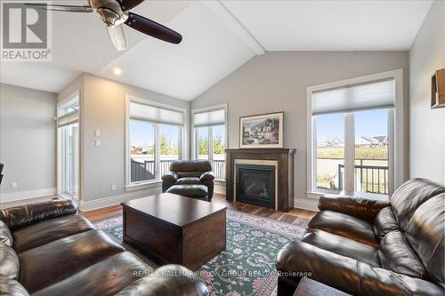 740 Cartographe Street, Ottawa, ON - Indoor Photo Showing Living Room With Fireplace