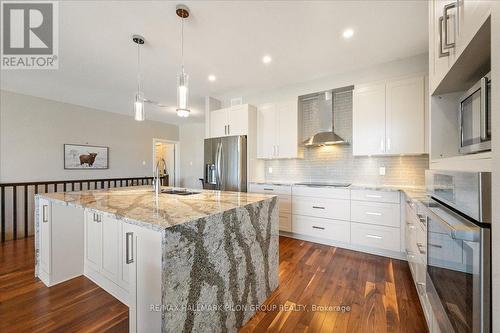 740 Cartographe Street, Ottawa, ON - Indoor Photo Showing Kitchen With Upgraded Kitchen