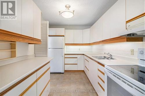 1401 - 665 Bathgate Drive, Ottawa, ON - Indoor Photo Showing Kitchen With Double Sink