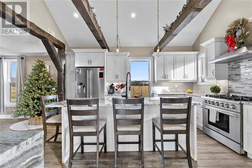 28 Road 9 West, Kingsville, ON - Indoor Photo Showing Kitchen With Upgraded Kitchen