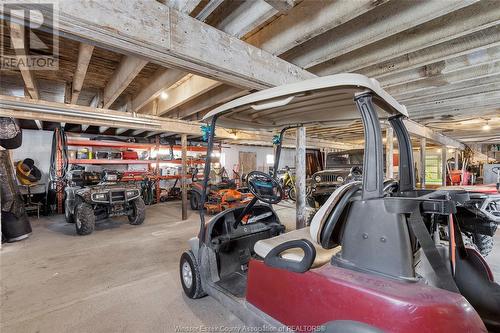 28 Road 9 West, Kingsville, ON - Indoor Photo Showing Garage