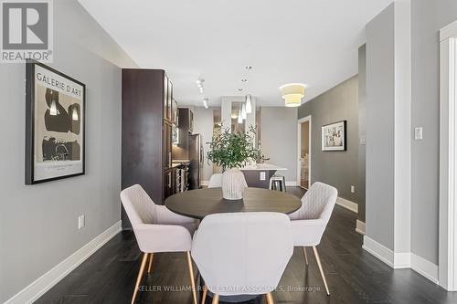 601 - 112 Benton Street, Kitchener, ON - Indoor Photo Showing Dining Room