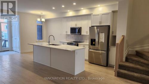 815 Anciano Crescent, Ottawa, ON - Indoor Photo Showing Kitchen With Stainless Steel Kitchen With Double Sink With Upgraded Kitchen