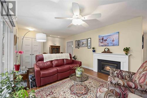 846 Mckay Avenue, Sarnia, ON - Indoor Photo Showing Living Room With Fireplace