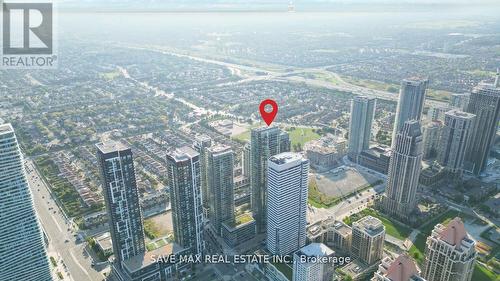 2908 - 4070 Confederation Parkway, Mississauga, ON -  With View