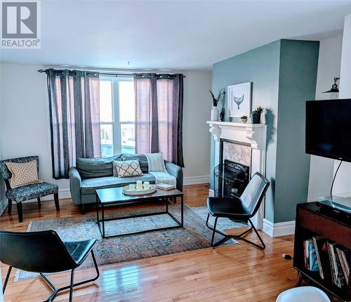 15 Barters Hill Place, St John'S, NL - Indoor Photo Showing Living Room With Fireplace