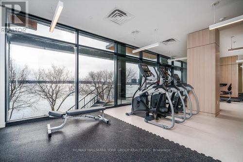 520 - 185 Dunlop Street E, Barrie, ON - Indoor Photo Showing Gym Room