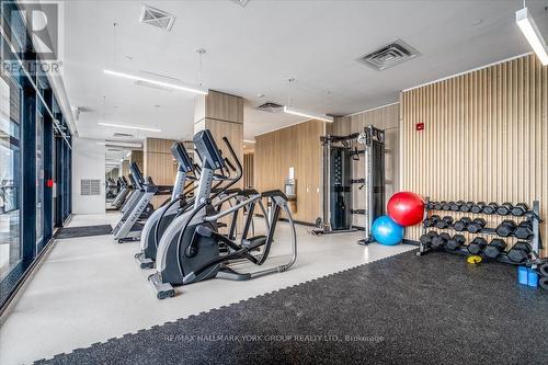 520 - 185 Dunlop Street E, Barrie, ON - Indoor Photo Showing Gym Room