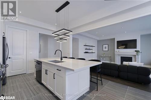 3173 Millicent Avenue, Oakville, ON - Indoor Photo Showing Kitchen With Double Sink