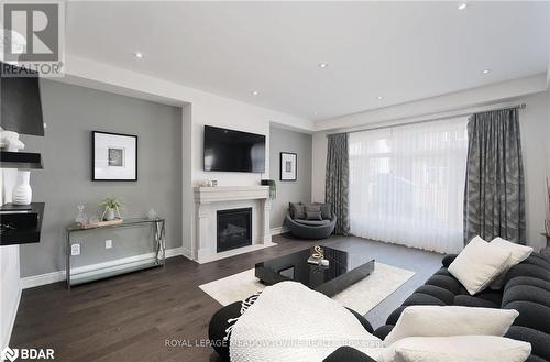 3173 Millicent Avenue, Oakville, ON - Indoor Photo Showing Living Room With Fireplace