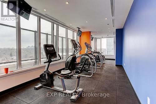 2817 - 1926 Lakeshore Boulevard W, Toronto, ON - Indoor Photo Showing Gym Room