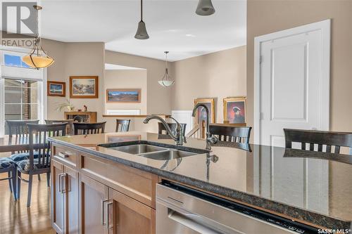 1637 Canterbury Lane, Regina, SK - Indoor Photo Showing Kitchen With Double Sink