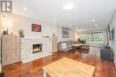 447 Edgeworth Road, Mississauga, ON  - Indoor Photo Showing Living Room With Fireplace 