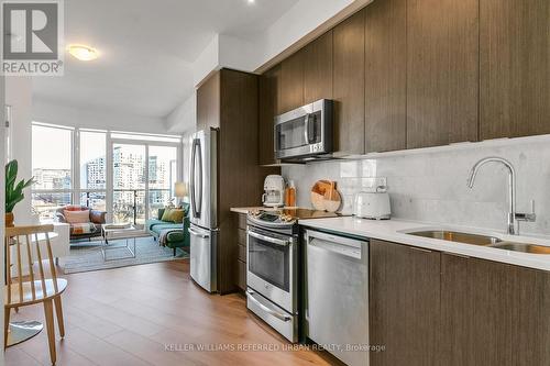 1502 - 50 Bruyeres Mews, Toronto, ON - Indoor Photo Showing Kitchen With Double Sink