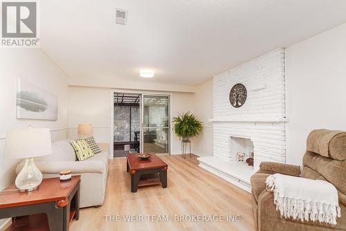 18 Amarillo Drive, Toronto, ON - Indoor Photo Showing Living Room With Fireplace