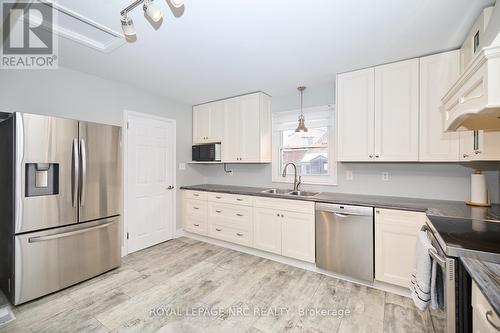 86 Mcalpine Avenue S, Welland (773 - Lincoln/Crowland), ON - Indoor Photo Showing Kitchen With Double Sink