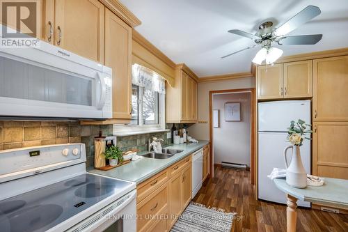 12 Strike Avenue, Clarington (Bowmanville), ON - Indoor Photo Showing Kitchen With Double Sink