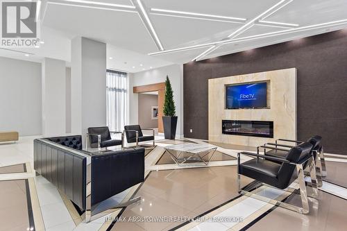 1811 - 5033 Four Springs Avenue, Mississauga, ON - Indoor With Fireplace