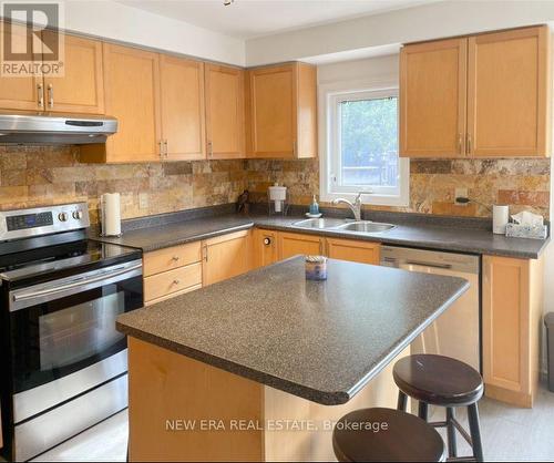 1377 Spring Garden Court, Mississauga, ON - Indoor Photo Showing Kitchen With Stainless Steel Kitchen With Double Sink