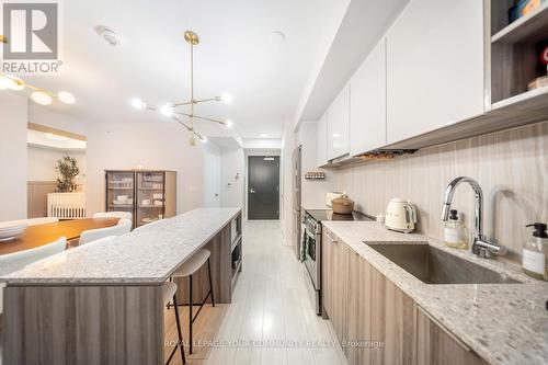 312 - 31 Tippett Road, Toronto, ON - Indoor Photo Showing Kitchen With Upgraded Kitchen