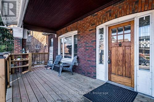 15 Connaught Avenue S, Hamilton, ON - Outdoor With Deck Patio Veranda With Exterior