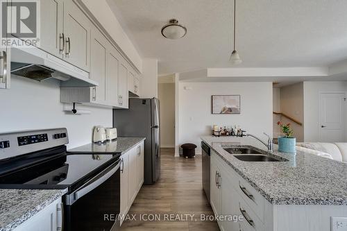 68 - 261 Woodbine Avenue W, Kitchener, ON - Indoor Photo Showing Kitchen With Double Sink