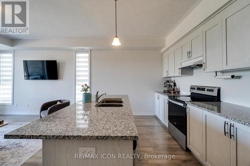 68 - 261 Woodbine Avenue W, Kitchener, ON - Indoor Photo Showing Kitchen With Double Sink With Upgraded Kitchen