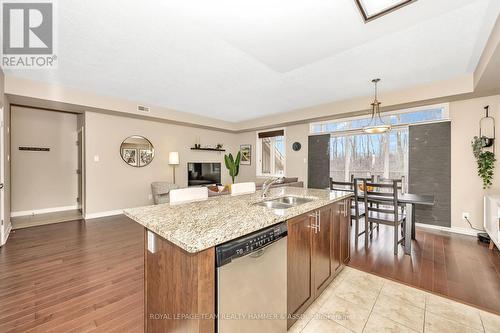 D - 1042 Beryl, Ottawa, ON - Indoor Photo Showing Kitchen With Double Sink