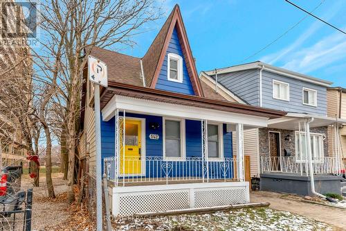 142 Sanford Avenue N, Hamilton, ON - Outdoor With Deck Patio Veranda With Facade