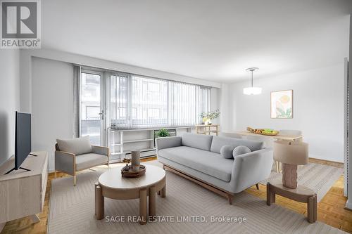 704 - 575 Avenue Road, Toronto, ON - Indoor Photo Showing Living Room