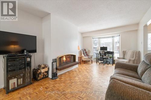 43 Valewood Crescent, Ottawa, ON - Indoor Photo Showing Living Room With Fireplace