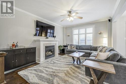 5194 Tydman Way, Burlington, ON - Indoor Photo Showing Living Room With Fireplace