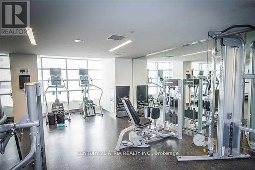 922 - 10 Capreol Court, Toronto, ON - Indoor Photo Showing Gym Room