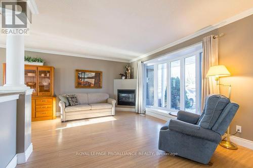 1 Stavebank Road, Belleville, ON - Indoor Photo Showing Living Room With Fireplace