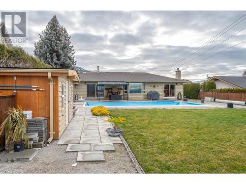 171 Westview Drive, Penticton, BC - Outdoor With In Ground Pool With Backyard