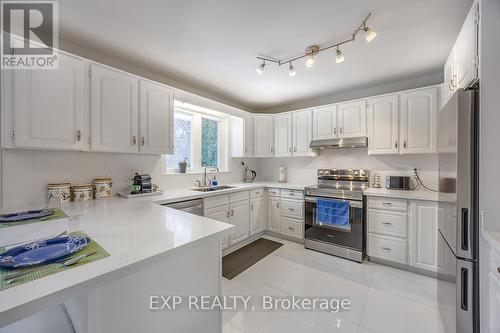 63 Riverside Drive, Toronto, ON - Indoor Photo Showing Kitchen With Double Sink