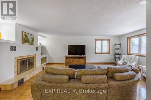 63 Riverside Drive, Toronto, ON - Indoor Photo Showing Living Room With Fireplace