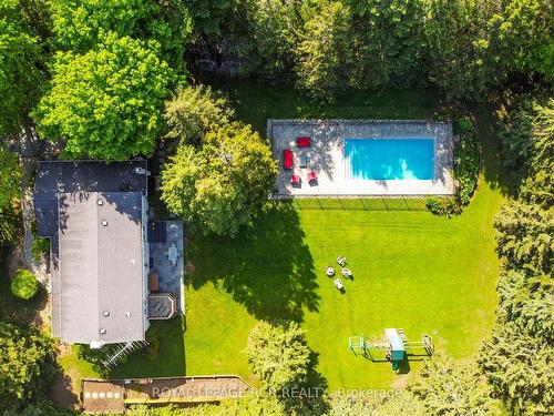 1614 Sumach Rd, Caledon, ON - Outdoor With In Ground Pool