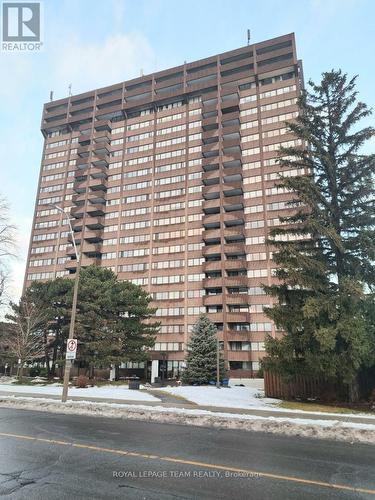 801 - 1285 Cahill Drive, Ottawa, ON - Outdoor With Balcony With Facade