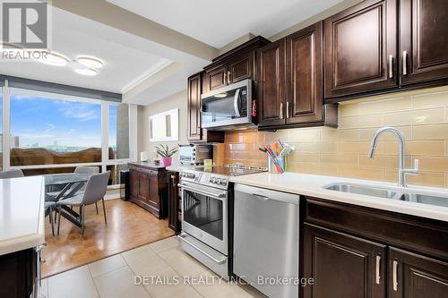 1604 - 2625 Regina Street, Ottawa, ON - Indoor Photo Showing Kitchen With Double Sink