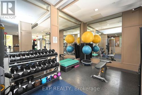 724 - 2480 Prince Michael Drive, Oakville, ON - Indoor Photo Showing Gym Room