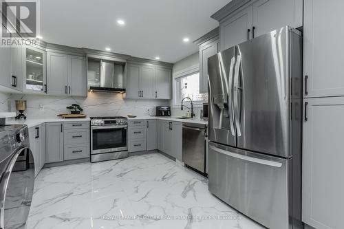 1291 Princeton Crescent, Burlington, ON - Indoor Photo Showing Kitchen With Stainless Steel Kitchen