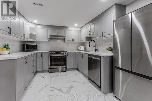 1291 Princeton Crescent, Burlington, ON - Indoor Photo Showing Kitchen With Stainless Steel Kitchen