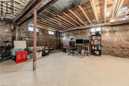 View of basement - 116 Whithorn Crescent, Caledonia, ON - Indoor Photo Showing Basement