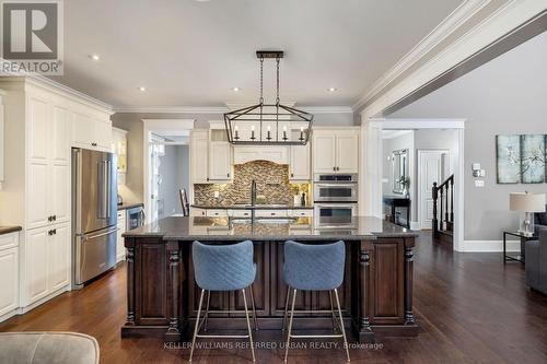 2310 Prestonvale Road, Clarington, ON - Indoor Photo Showing Kitchen With Stainless Steel Kitchen With Upgraded Kitchen