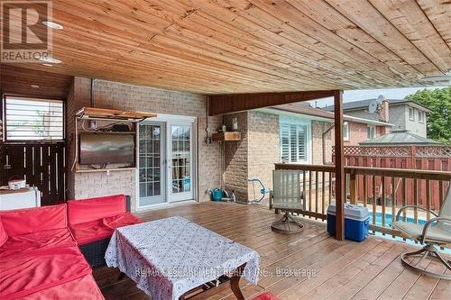 24 Spartan Avenue, Hamilton, ON - Outdoor With Deck Patio Veranda With Exterior