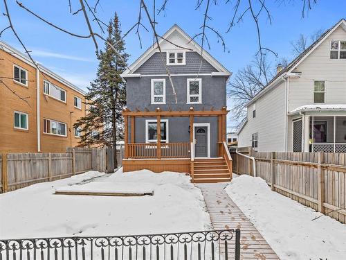 606 Mcmillan Avenue, Winnipeg, MB - Outdoor With Deck Patio Veranda