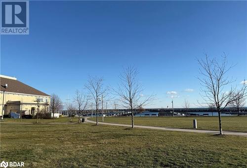 View of yard - 2263 Marine Drive Unit# 607, Oakville, ON 