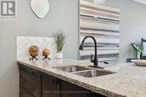 313 - 118 King Street E, Hamilton, ON - Indoor Photo Showing Kitchen With Double Sink